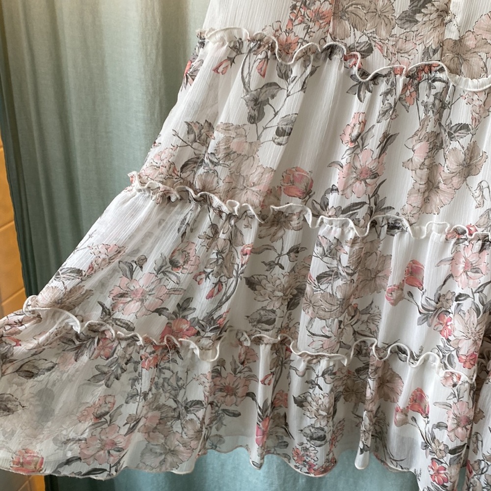 Connected Apparel Floral Dress - Picture 3 of 6